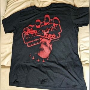 Judas Priest British Steel 40th Anniversary black T-Shirt Size XL